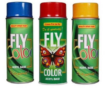 Lak akrylowy w sprayu FLY COLOR 400 ml | różne odcienie | Artmie
