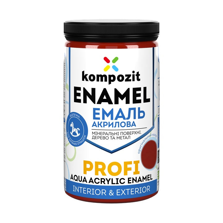 Emalia akrylowa KOMPOZIT PROFI Gloss 0.3 l | różne odcienie | Artmie