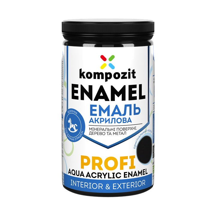 Emalia akrylowa KOMPOZIT PROFI Gloss 0.3 l | różne odcienie