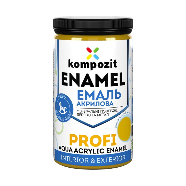 Emalia akrylowa KOMPOZIT PROFI Gloss 0.3 l | różne odcienie