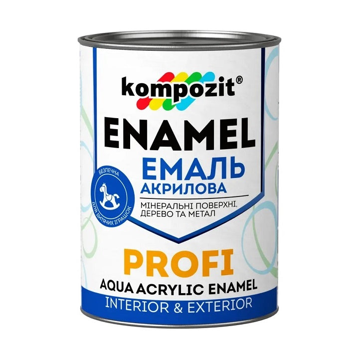 Emalia akrylowa KOMPOZIT PROFI Gloss 0.7 l | różne odcienie | Artmie