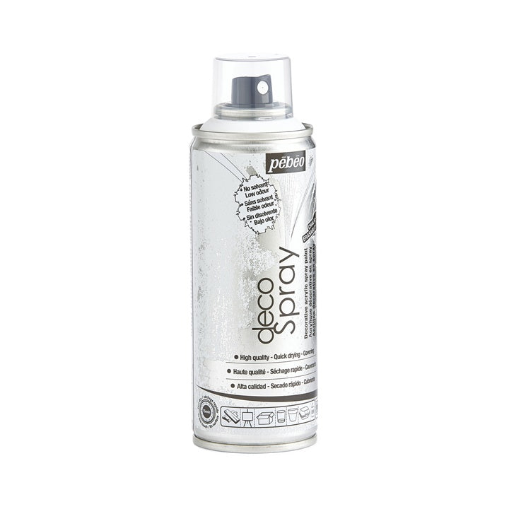Akrylowa farba kredowa w sprayu  Pebeo 200 ml biała | Artmie