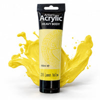 Akrylowa farba Phoenix Heavy Body 100 ml | różne kolory – żółty / 215