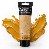 Akrylowa farba Phoenix Heavy Body 100 ml | różne kolory – żółty / 676