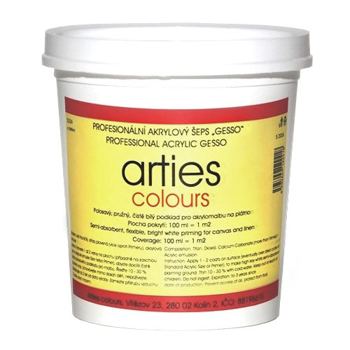 Akrylowy grunt, gesso do farb akrylowych 1000 ml | Artmie