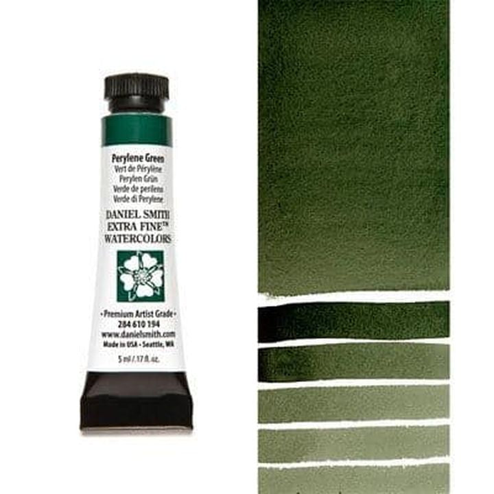 Farby akwarelowe Daniel Smith Extra Fine – 194 Perylene zielona