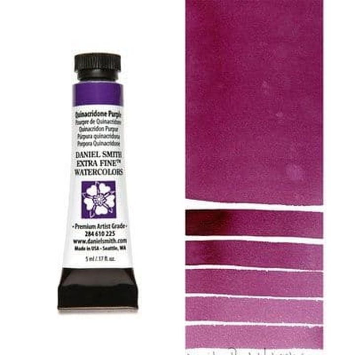 Farby akwarelowe Daniel Smith Extra Fine – 225 purpurowy Quinacridone