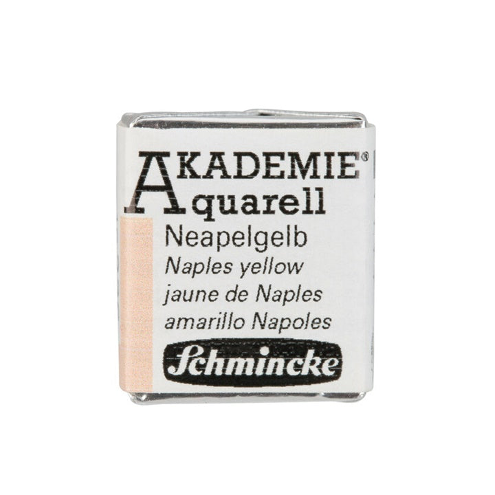 Farby akwarelowe Schmincke AKADEMIE 1/2 kostki – 226 Neapolitańska żółta