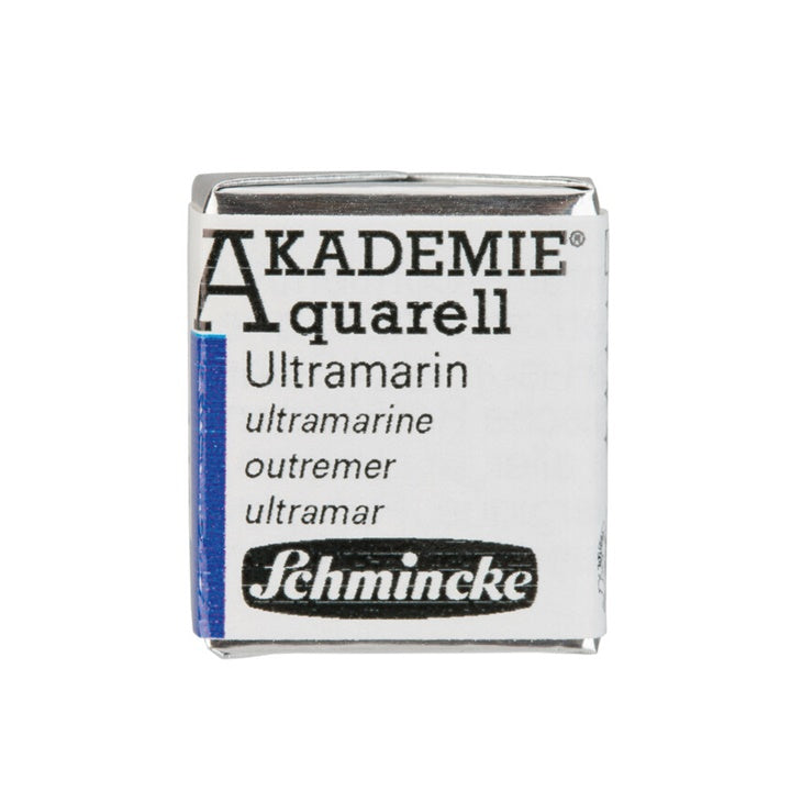 Farby akwarelowe Schmincke AKADEMIE 1/2 kostki – 443 Ultramaryna