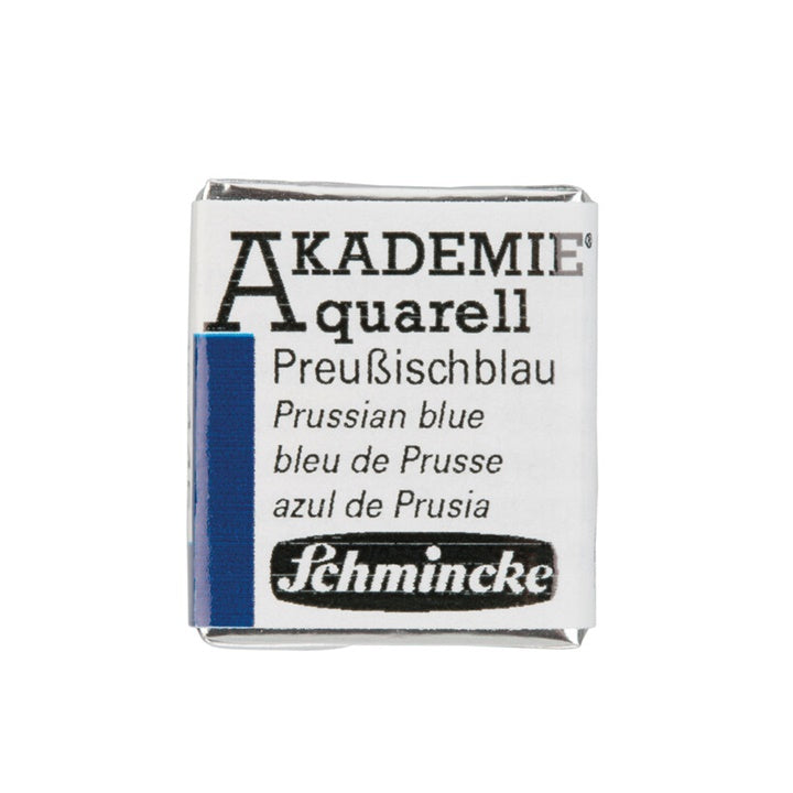Farby akwarelowe Schmincke AKADEMIE 1/2 kostki – 445 Błękit pruski