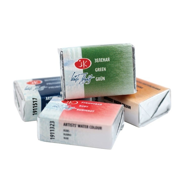 Farby akwarelowe White Nights Semi-dry 2.5 ml | różne odcienie | Artmie