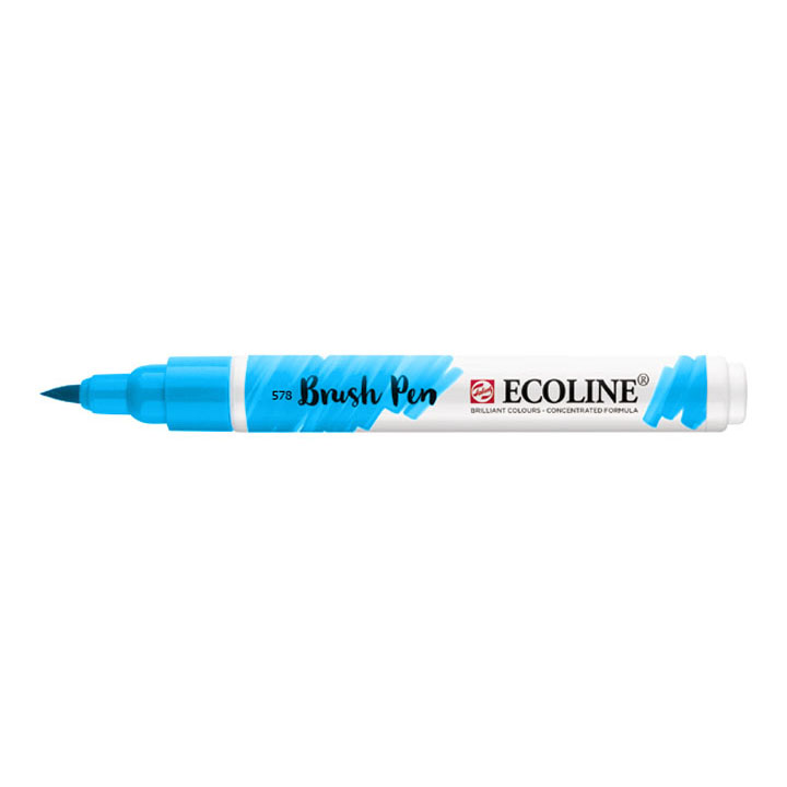 Pisak akwarelowy Ecoline brush pen/29 kolorów | różne kolory | Artmie