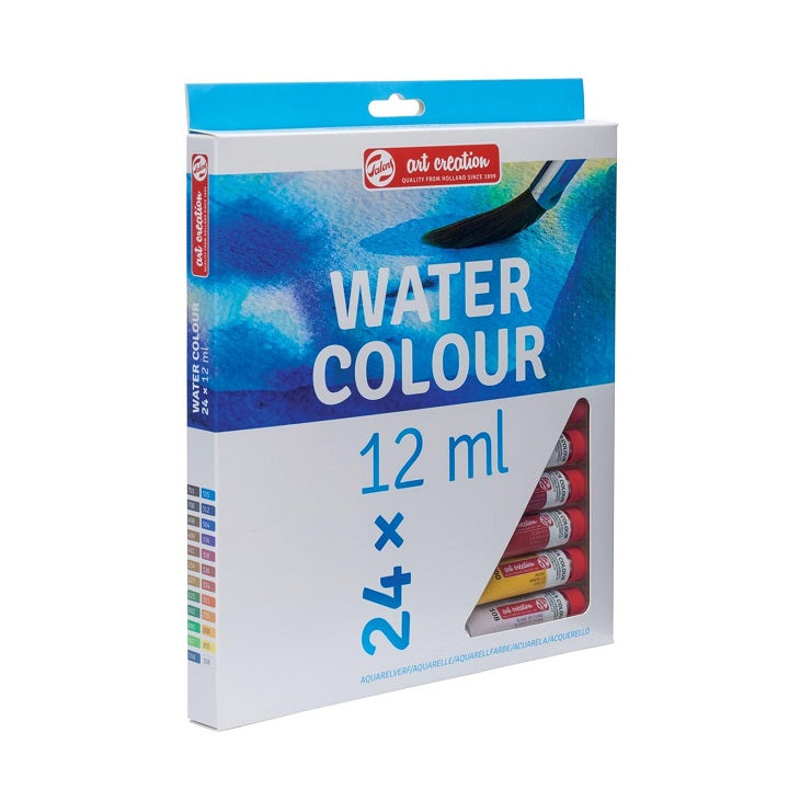 Akwarelowe farby Art Creation / zestaw 24 szt x 12 ml | Artmie