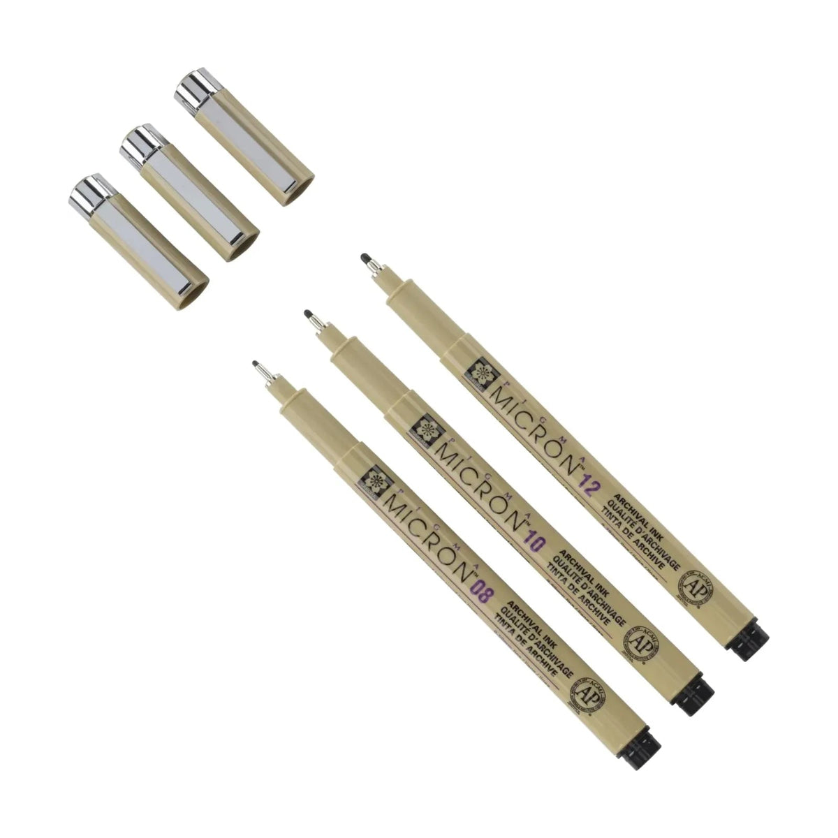 Akwarelowe pisaki pędzelkowe SAKURA Koi Galaxy / zestaw 6 szt.