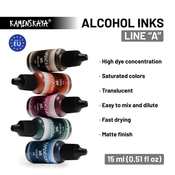 Atrament alkoholowy Kamenskaya A-line 15ml