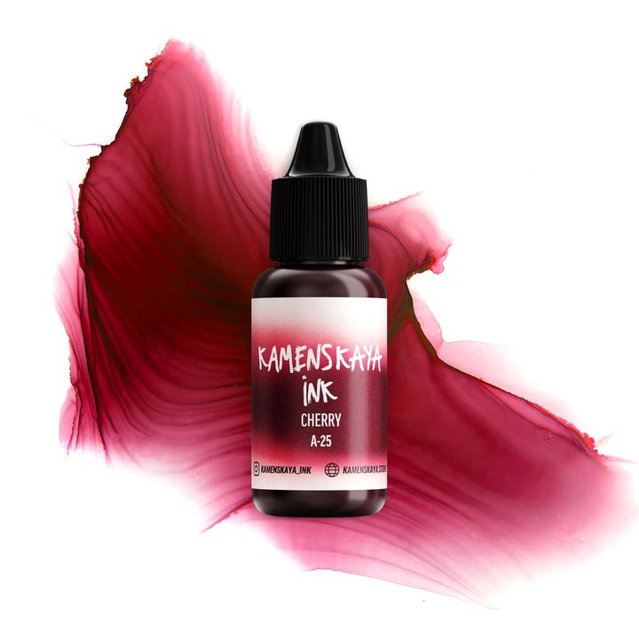 Atrament alkoholowy Kamenskaya A-line 15ml – A-26 rubinowa