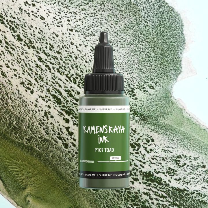 Tusz alkoholowy Kamenskaya Delaminating 30ml – P-107 Toad
