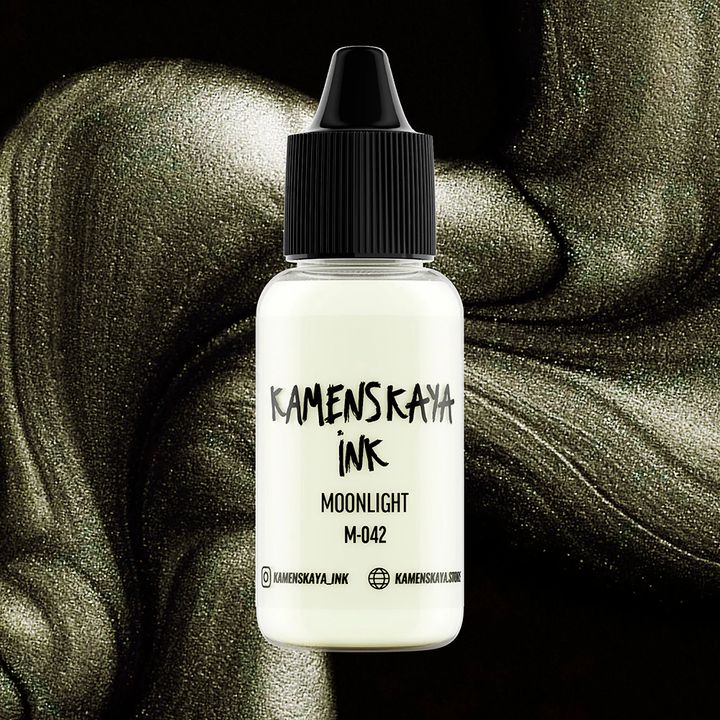 Atrament alkoholowy Kamenskaya Nacre Chameleons 15ml – M-042 Światło księżyca