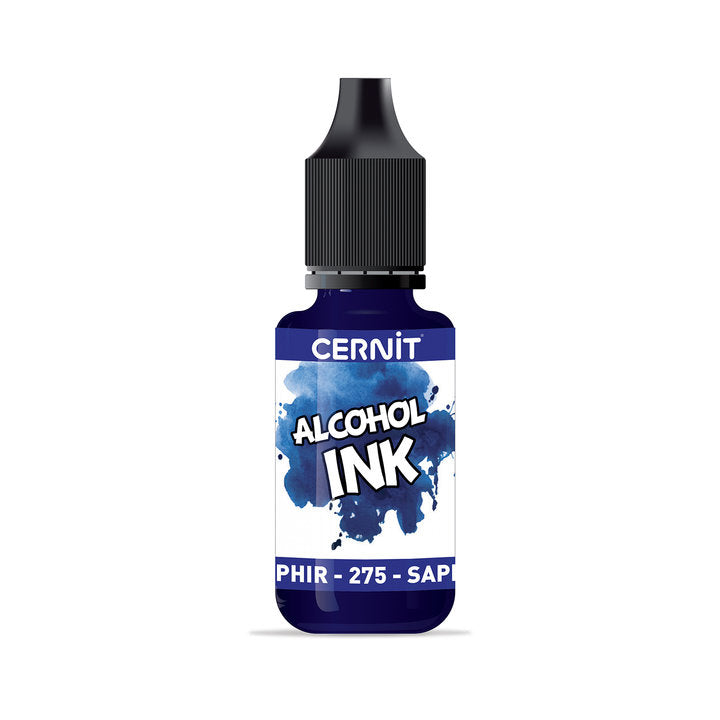 Alkoholowy tusz barwiący CERNIT 20 ml – 275 szafirowa niebieska