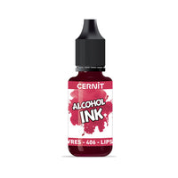 Alkoholowy tusz barwiący CERNIT 20 ml – 406 różowo czerwona
