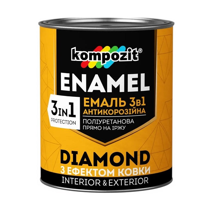 Emalia antykorozyjna 3 w 1 KOMPOZIT DIAMOND 2.5 l | różne odcienie