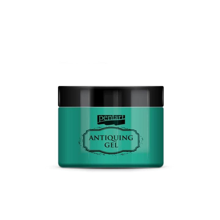 Żel antykujący Pentart 150 ml – zielona patynowa