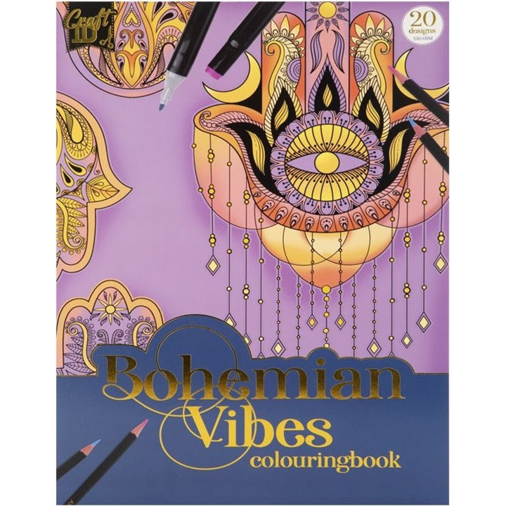Antistresowa kolorowanka BOHEMIAN VIBES 20 stron | Artmie