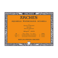 ARCHES blok akwarelowy Rough naturalna biel 300 g/m² 10 – 31 cm - 20 arkuszy