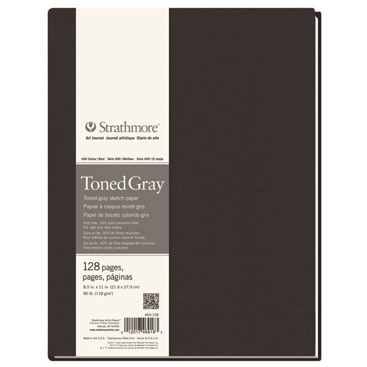 Artbook Strathmore Papier tonowany Gray oprawa twarda | różne wymiary | Artmie