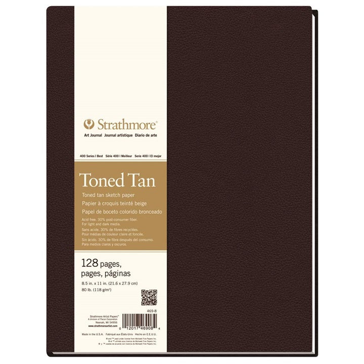 Artbook Strathmore Papier barwiony Tan twarda oprawa | różne wymiary | Artmie