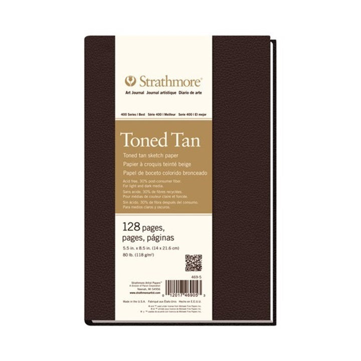 Artbook Strathmore Papier barwiony Tan twarda oprawa | różne wymiary | Artmie