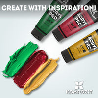 Zestaw farb akrylowych ACRYL PRO Kompozit w pudełku - 42 x 75 ml