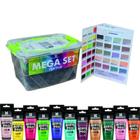 Zestaw farb akrylowych Kompozit ACRYL PRO BOX 73 x 75 ml