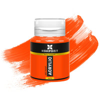 Farba akrylowa STANDART Kompozit Fluorescent 20 ml – 113 fluorescencyjny pomarańcz