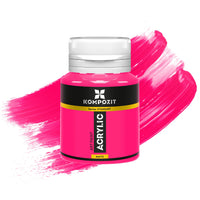 Farba akrylowa STANDART Kompozit Fluorescent 20 ml – 114 fluorescencyjny róż