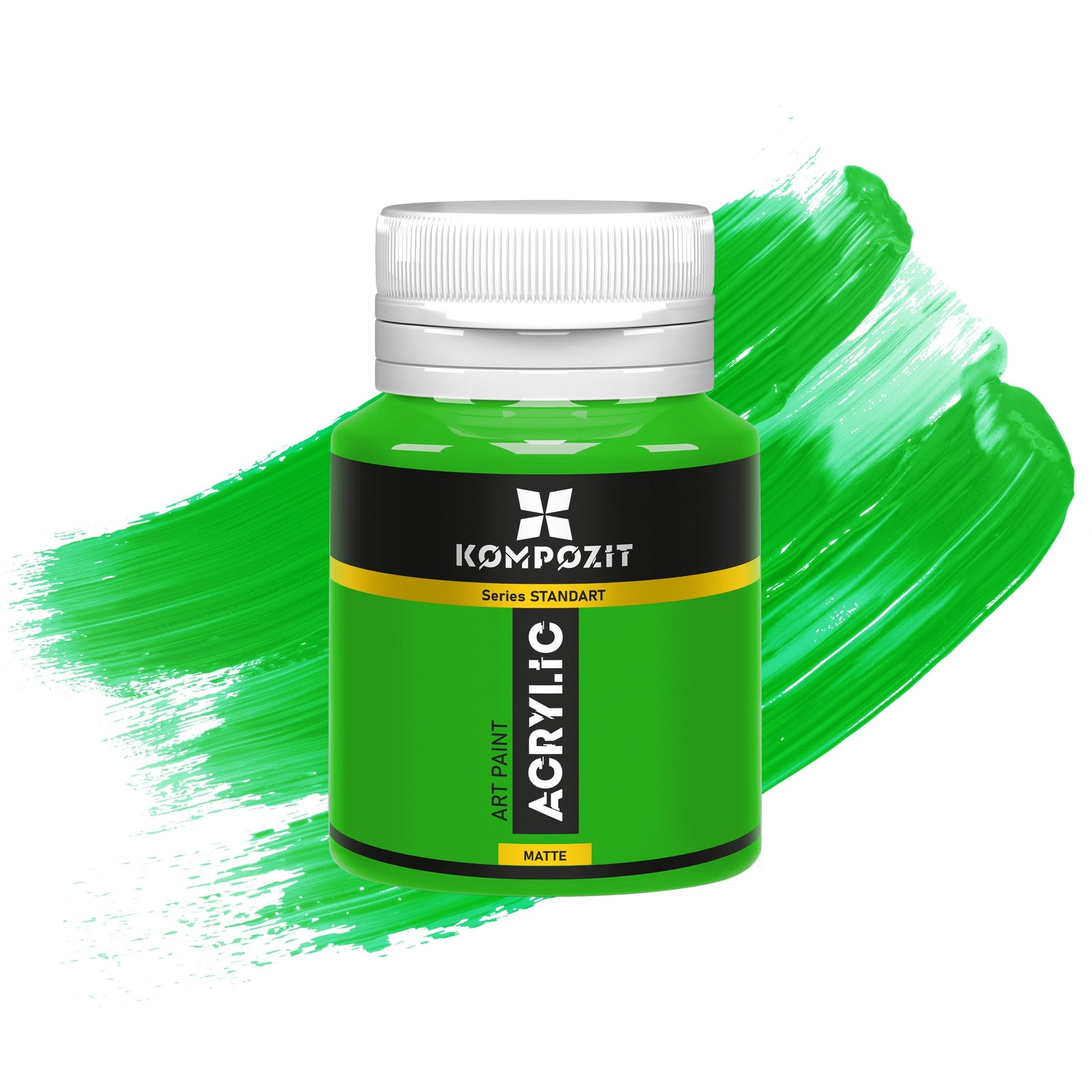 Farba akrylowa Kompozit STANDART 20 ml – 66 Żółto-zielony