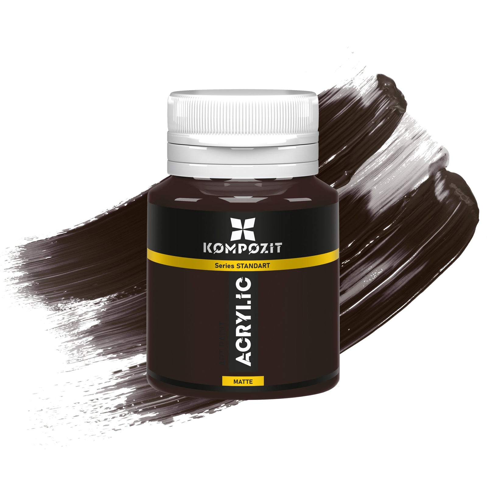Farba akrylowa Kompozit STANDART 20 ml – 84 Ciemny brąz