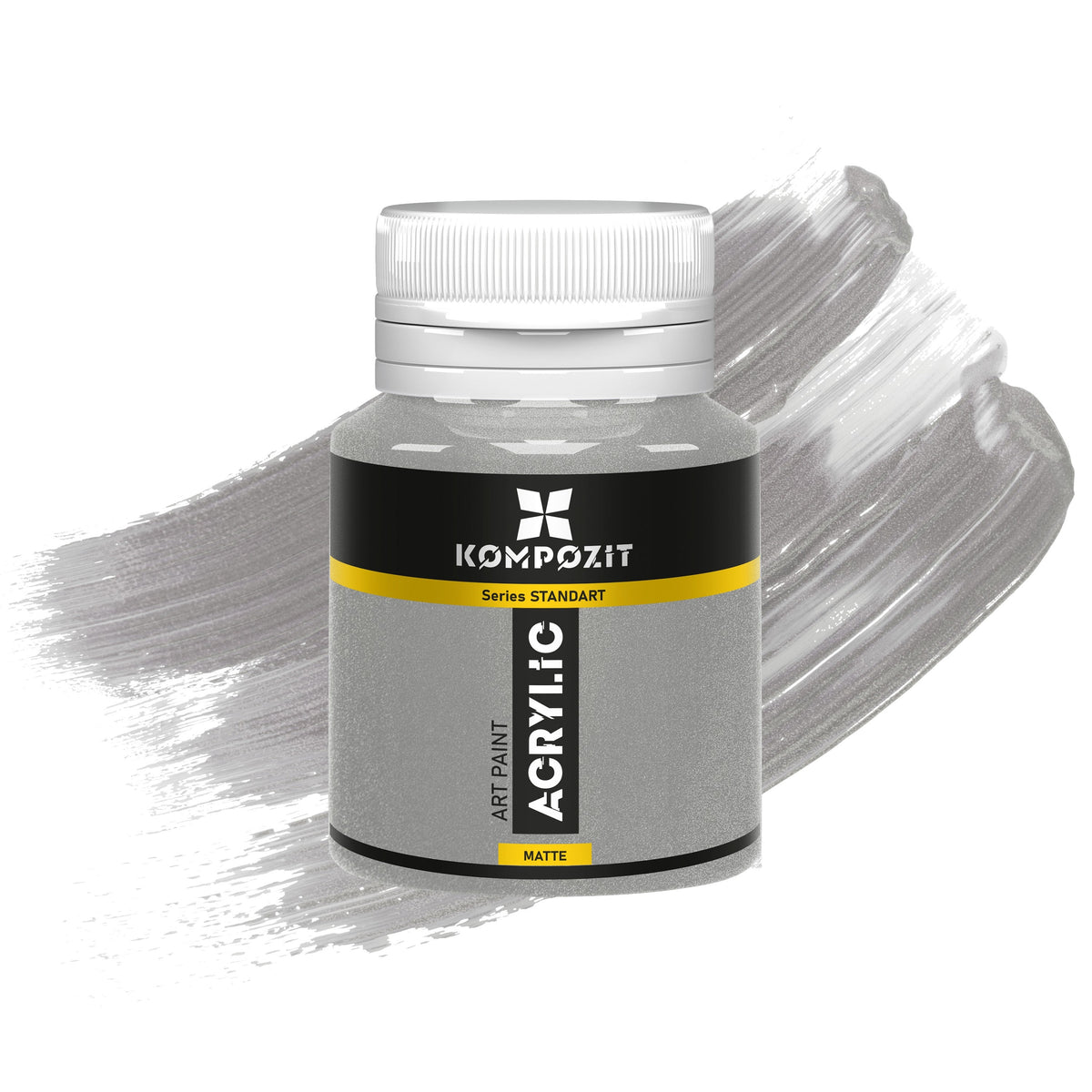 Farba akrylowa STANDART Kompozit Metallic 20 ml – 91 Srebrny