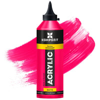 Farba akrylowa Kompozit STANDART Fluorescent 500 ml – 114 Różowy fluorescencyjny