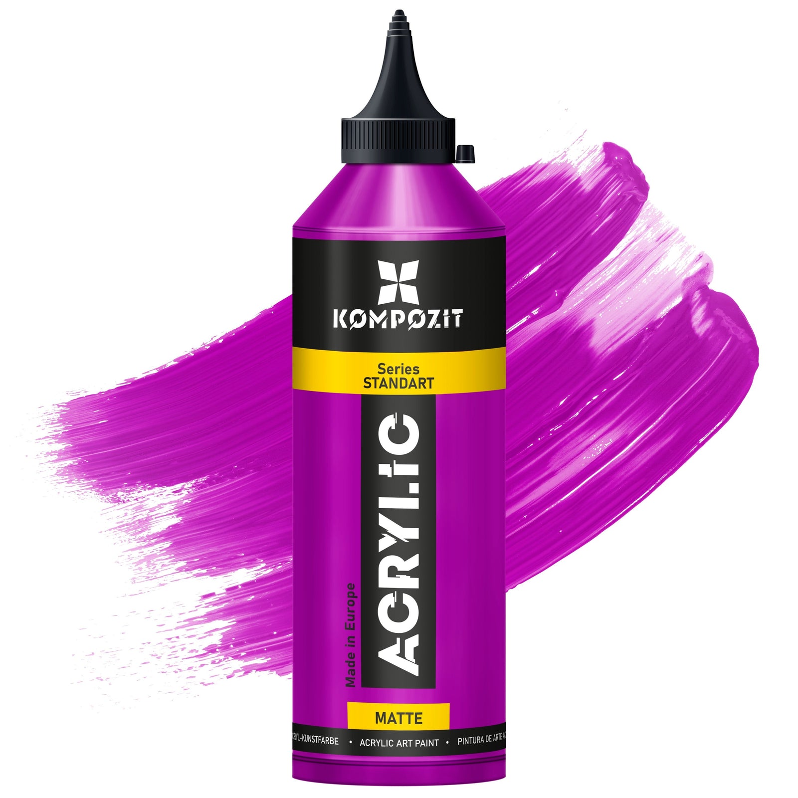 Farba akrylowa STANDART Kompozit 500 ml – 115 Fluorescent Violet