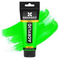 Farba akrylowa Kompozit STANDART Fluorescent 75 ml – 112 Fluorescencyjny zielony