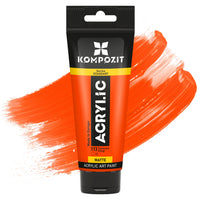 Farba akrylowa Kompozit STANDART Fluorescent 75 ml – 113 Fluorescencyjny pomarańczowy