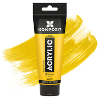 Farba akrylowa STANDART Kompozit 75 ml – 12 Żółcień jasna