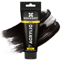Farba akrylowa STANDART Kompozit 75 ml – 89 Czarny