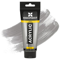 Farba akrylowa STANDART Kompozit Metallic 75 ml – 91 Srebrny