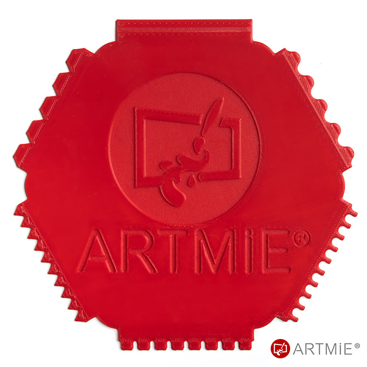 ARTMIE Szpatułka/grzebień 6 w 1 nadający się do recyklingu | Artmie