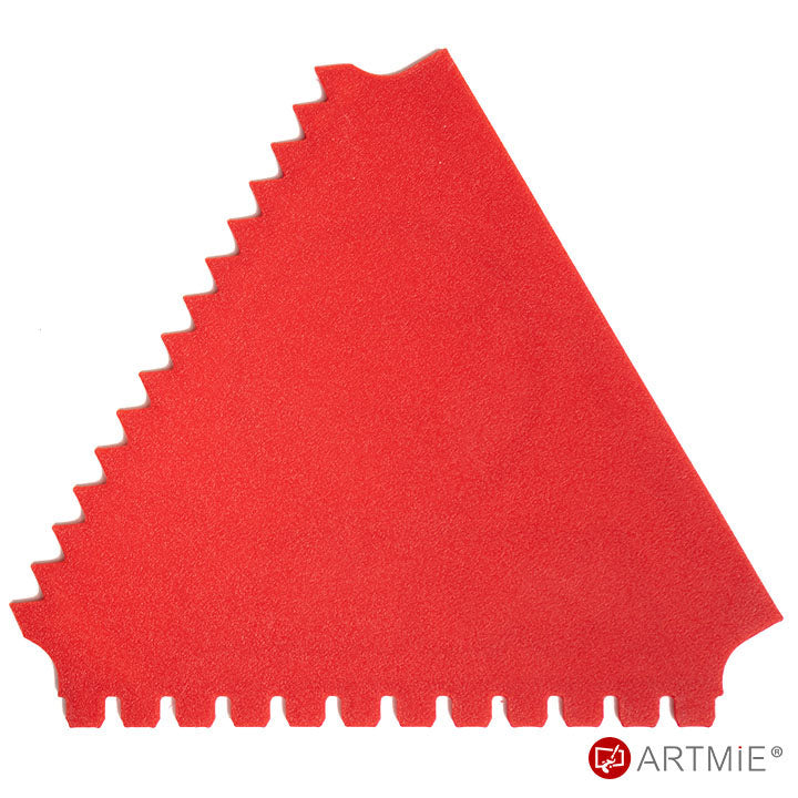 ARTMIE szpatułka/grzebień do recyklingu 3 w 1 | wzór 1 | Artmie