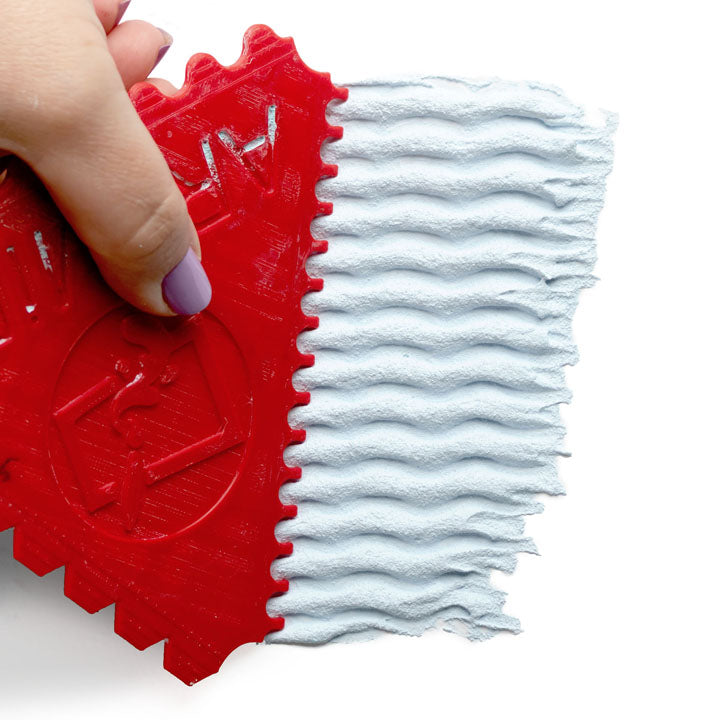 ARTMIE szpatułka/grzebień do recyklingu 3 w 1 | wzór 3 | Artmie