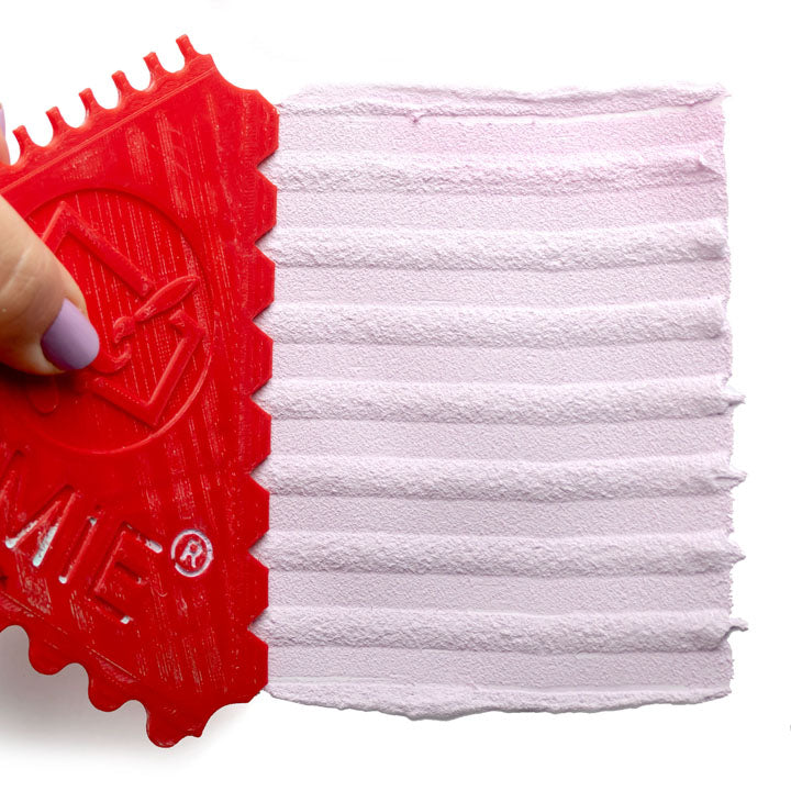 ARTMIE szpatułka/grzebień do recyklingu 3 w 1 | wzór 3 | Artmie