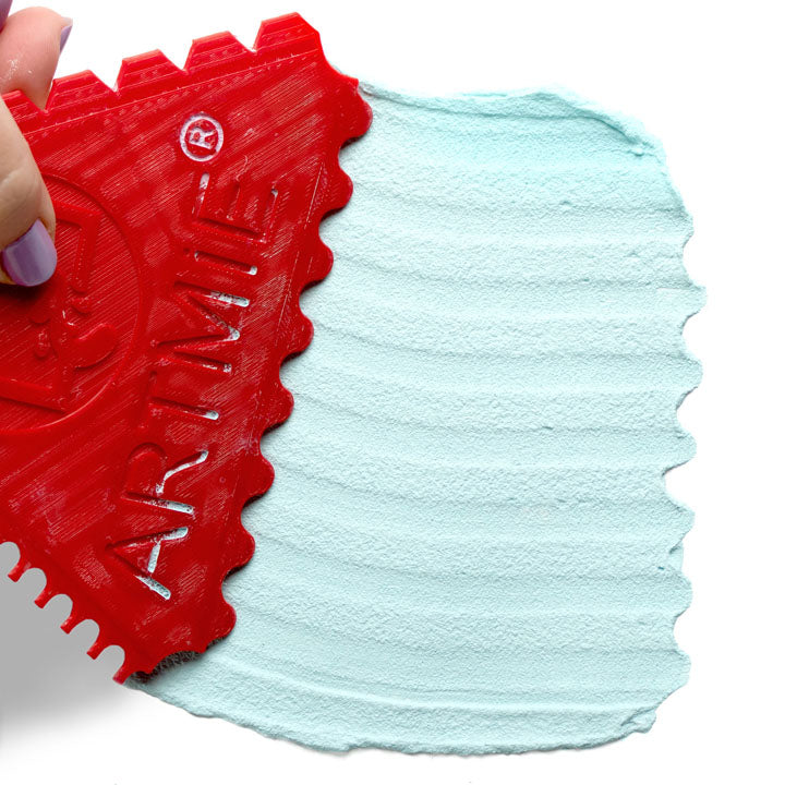 ARTMIE szpatułka/grzebień do recyklingu 3 w 1 | wzór 3 | Artmie